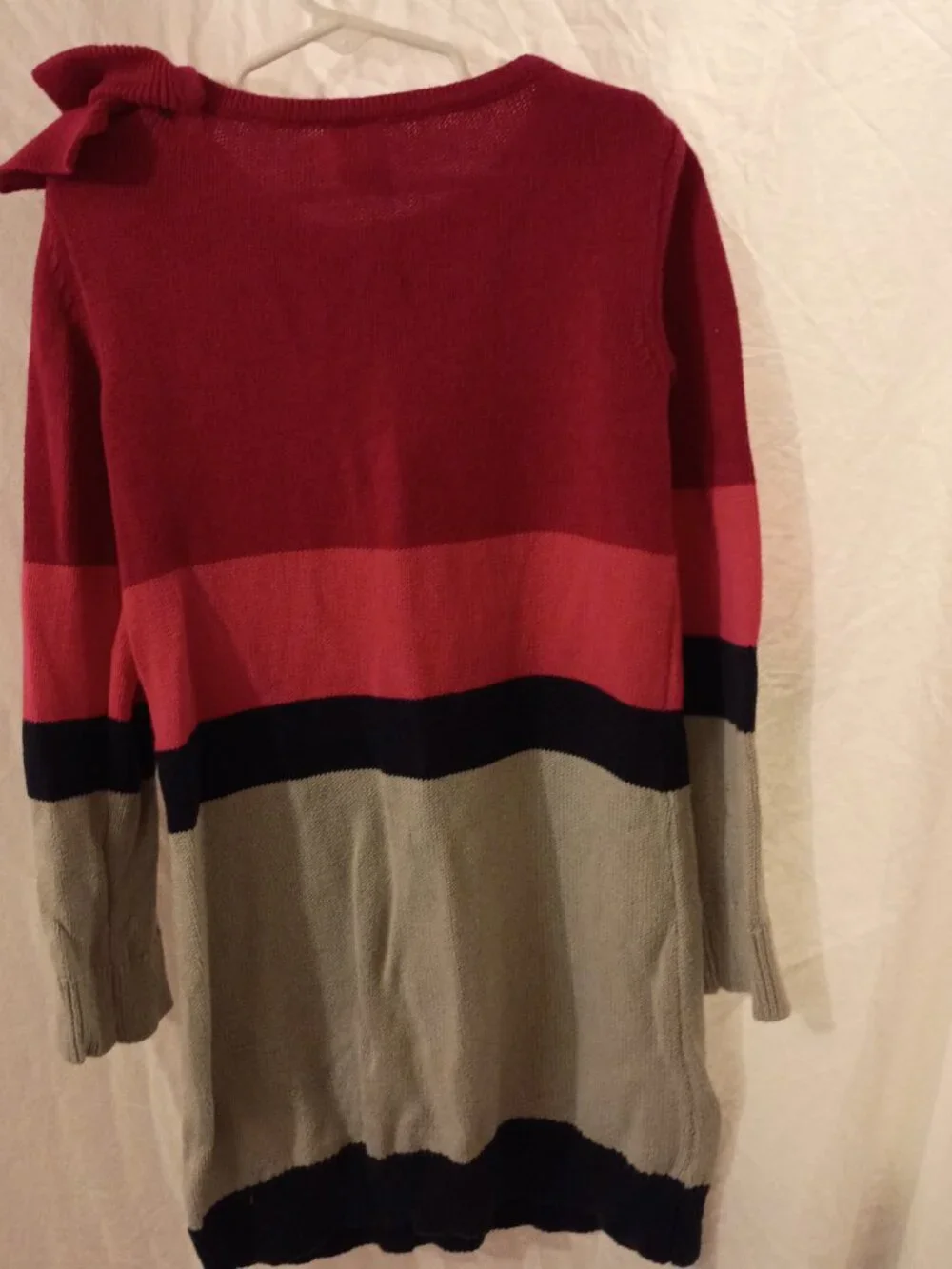 Gymboree Colorblock Sweater Dress Girls Size 8